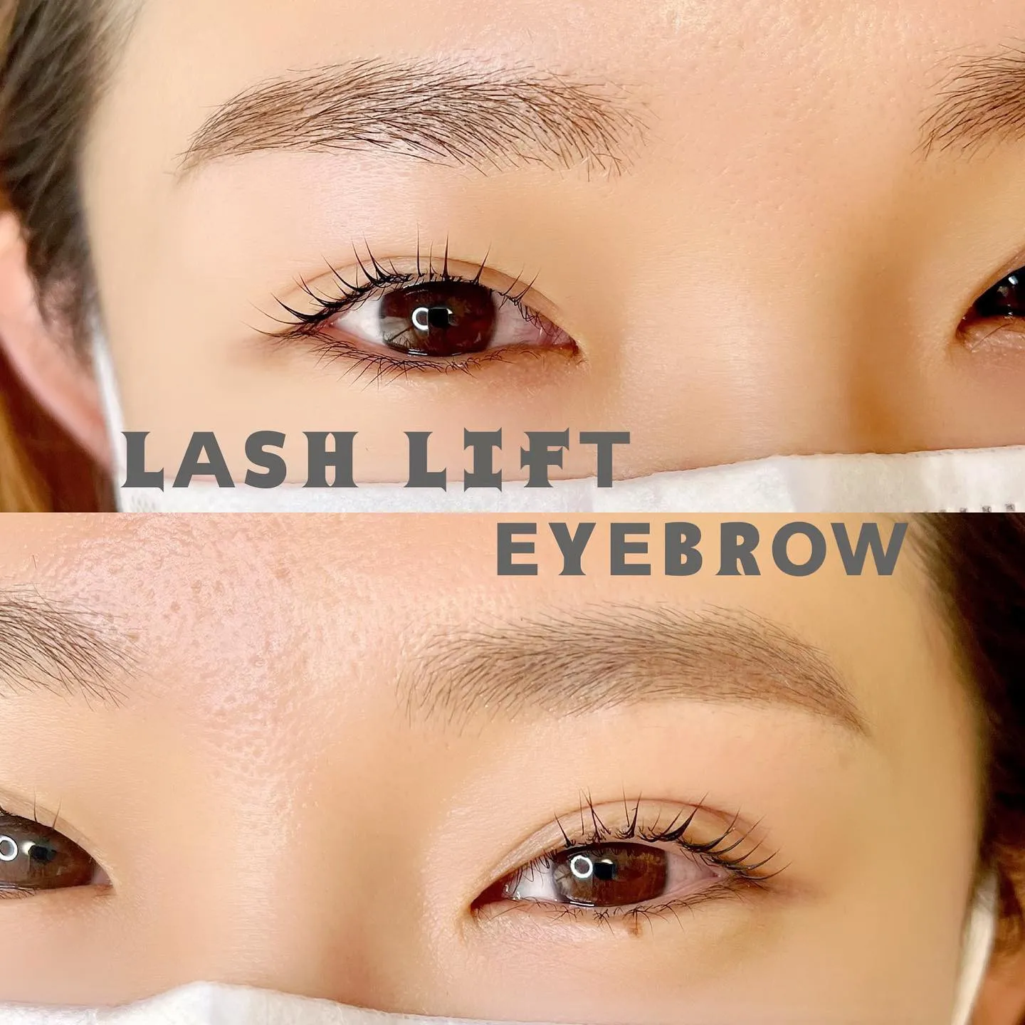 まつ毛パーマと眉毛のset menu♡